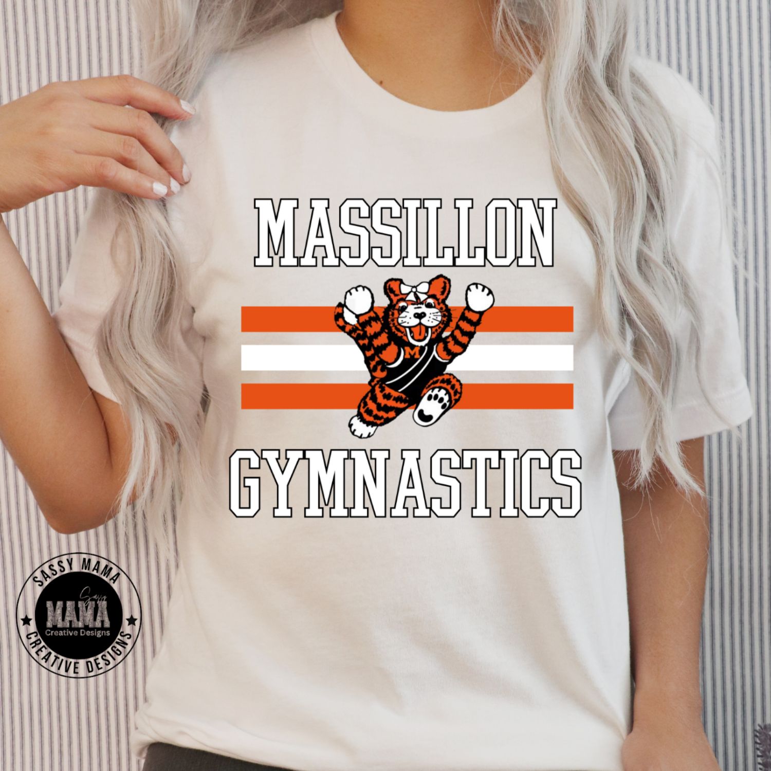 Claws and Cartwheels Tiger Gymnastics Shirt