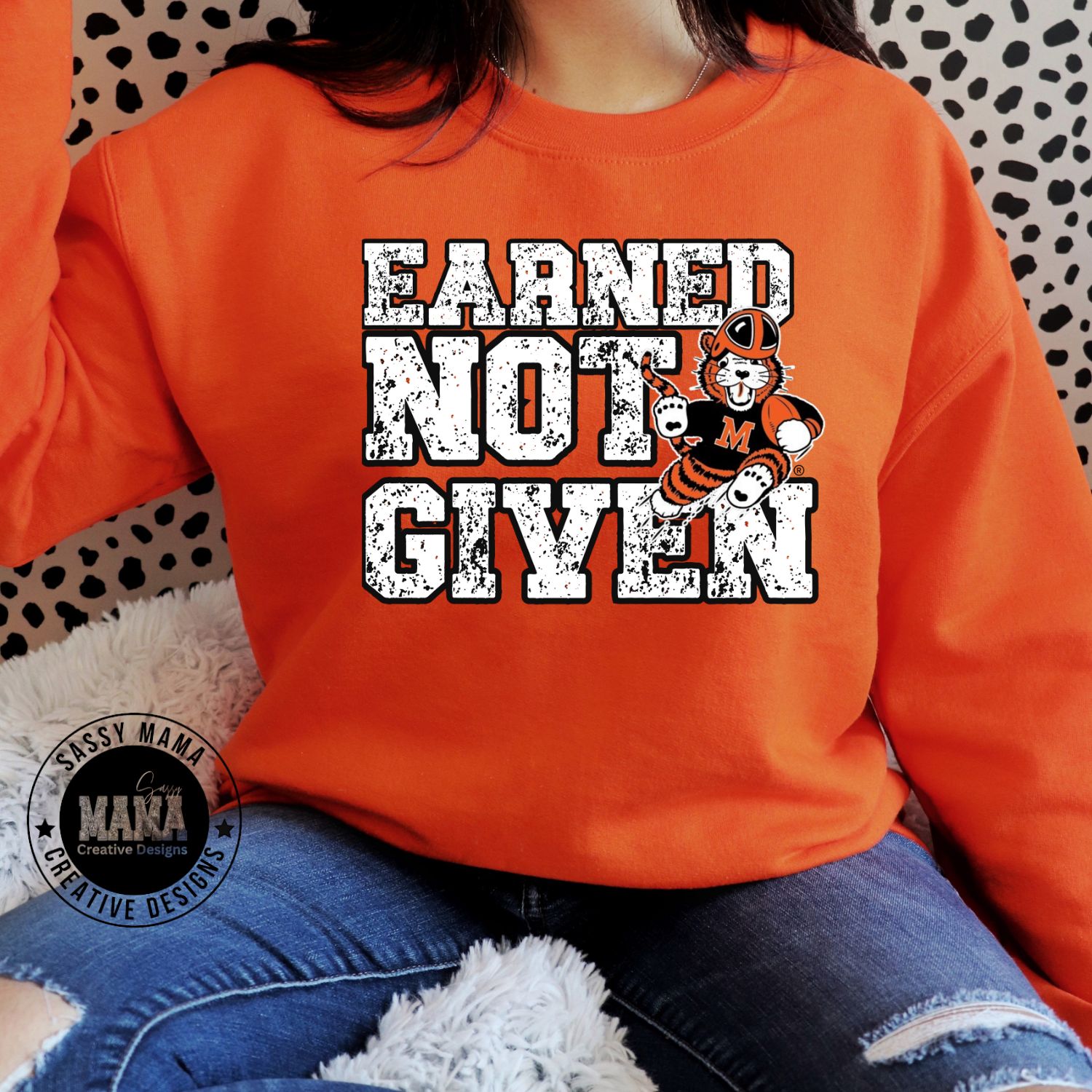 Massillon Tiger Football Earned Not Given Shirt