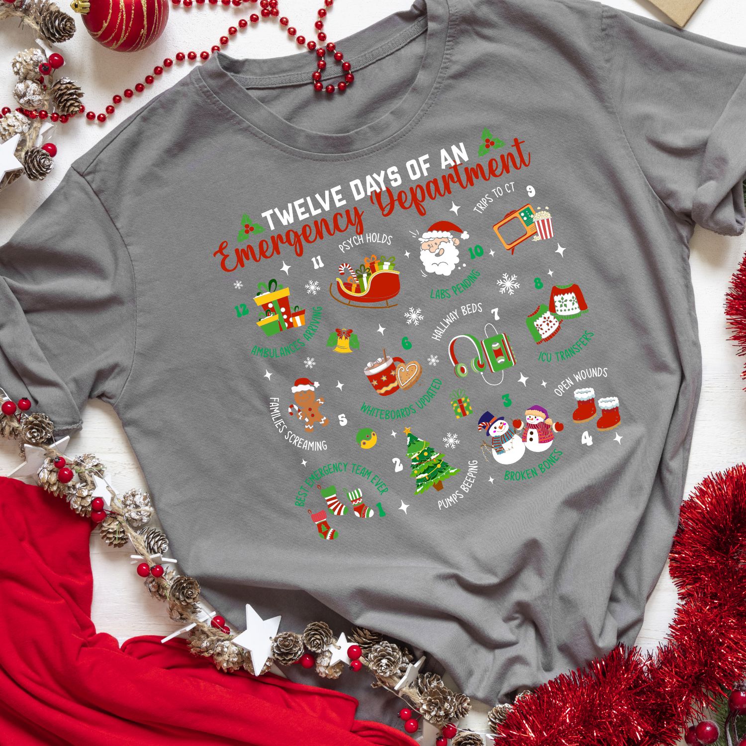 12 Days of Christmas Emergency Room Edition