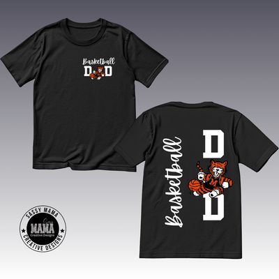 Massillon Tiger Basketball Mom or Dad Shirt