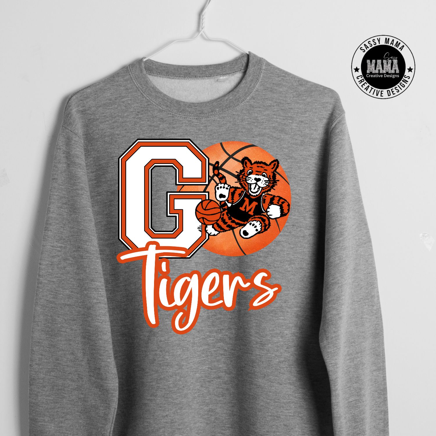 Go Tigers Basketball Shirt