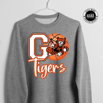 Go Tigers Basketball Shirt