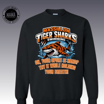 Massillon Tiger Sharks Hold Your Breath Shirt