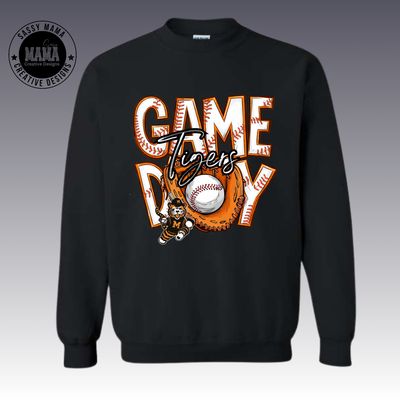 Massillon Tiger Baseball on Deck Shirt