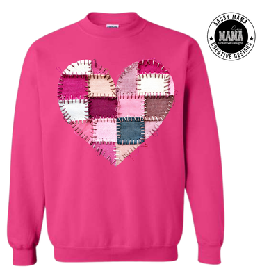 Stitched With Love – Cozy Valentine Shirt