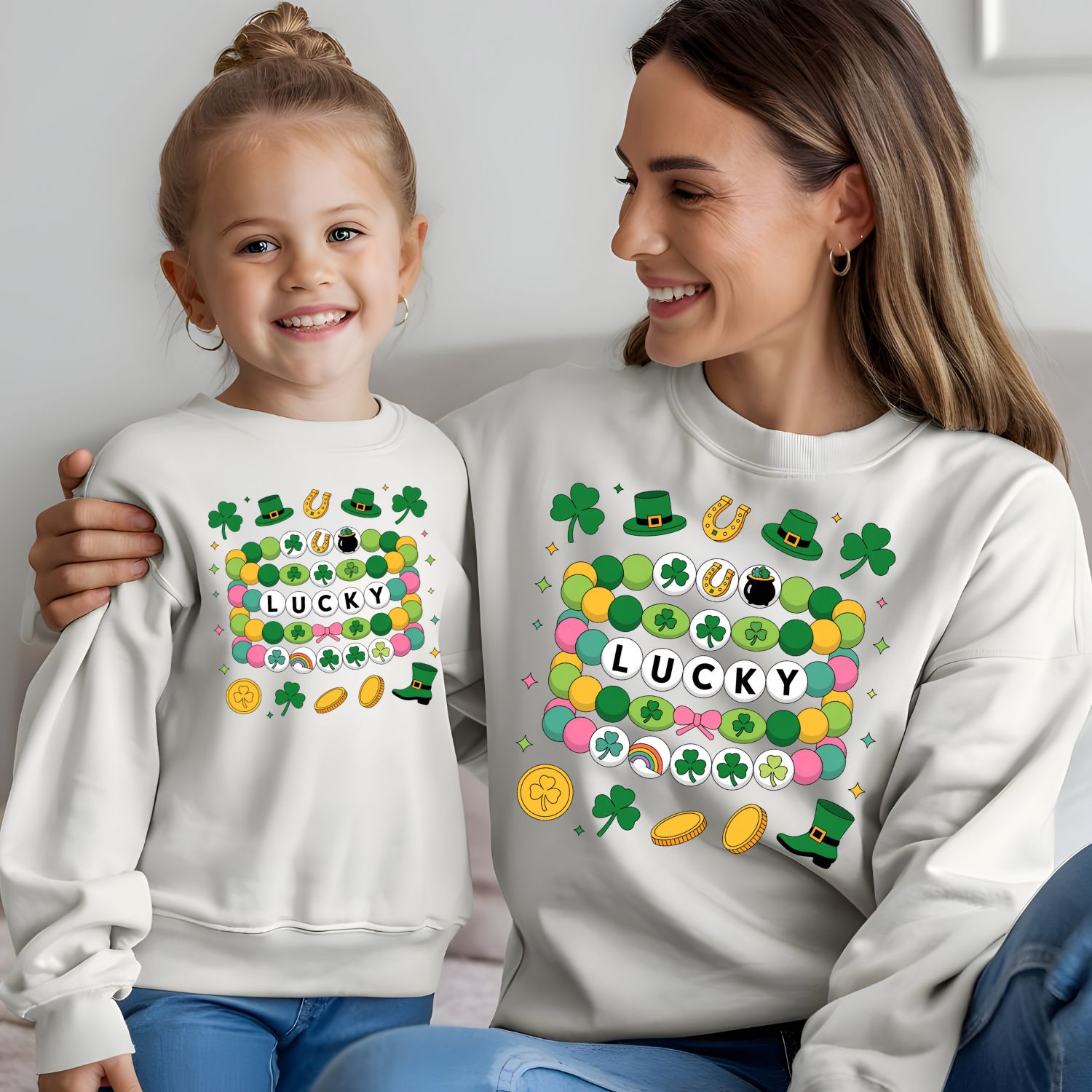 🍀 Lucky Charm Stack Tee