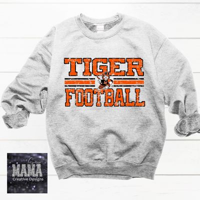 Massillon Tiger Football Distressed Adult and Youth