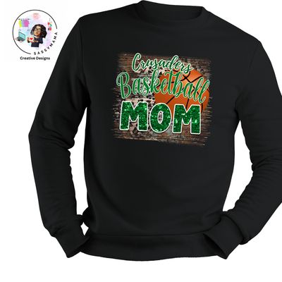 Central Catholic Basketball Mom Bling