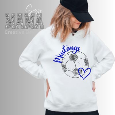 Mustang Soccer Spirit Shirt Adult and Youth Sizes