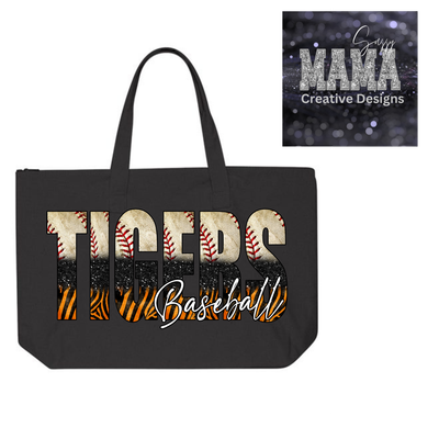 Massillon Tiger Baseball Tote