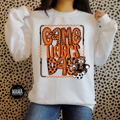 Tiger Soccer Game Day Shirt