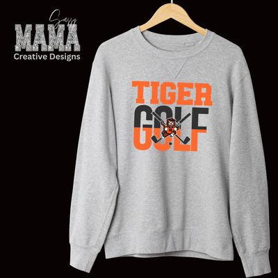 Tiger Golf Classic Shirt Adult and Youth Sizes