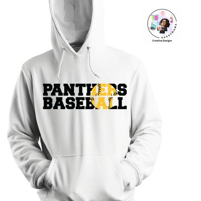 Perry Panther Baseball Shirt Available in Adult and Youth Sizes