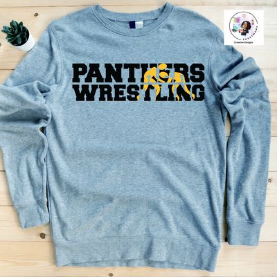 Perry Panther Wrestling Victory Shirt Adult and Youth