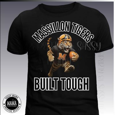 Massillon Tigers Football Shirt: Built Tough