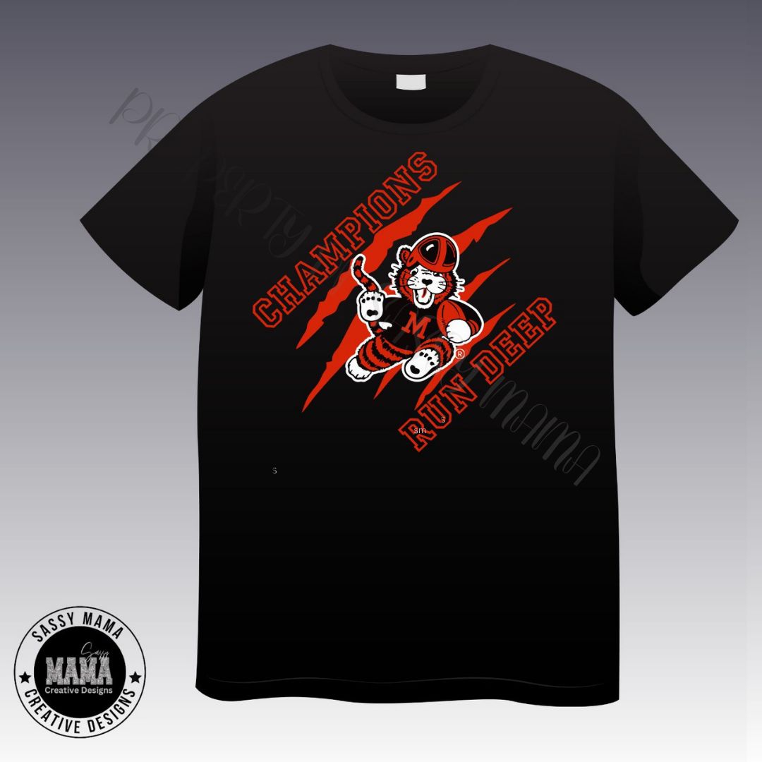 Massillon Tiger Champions Run Deep Shirt