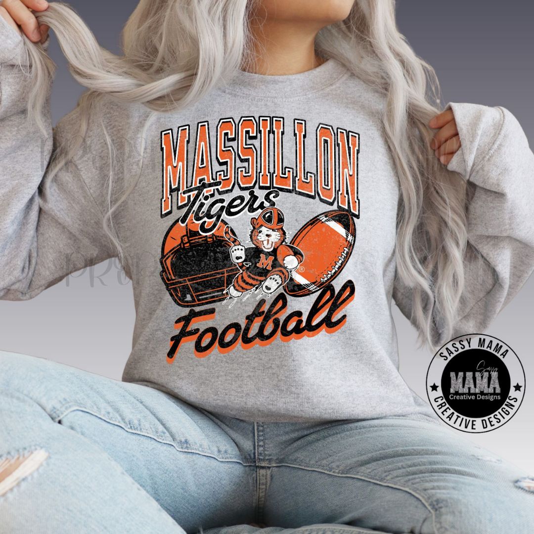 Massillon Tiger Football Retro Edition