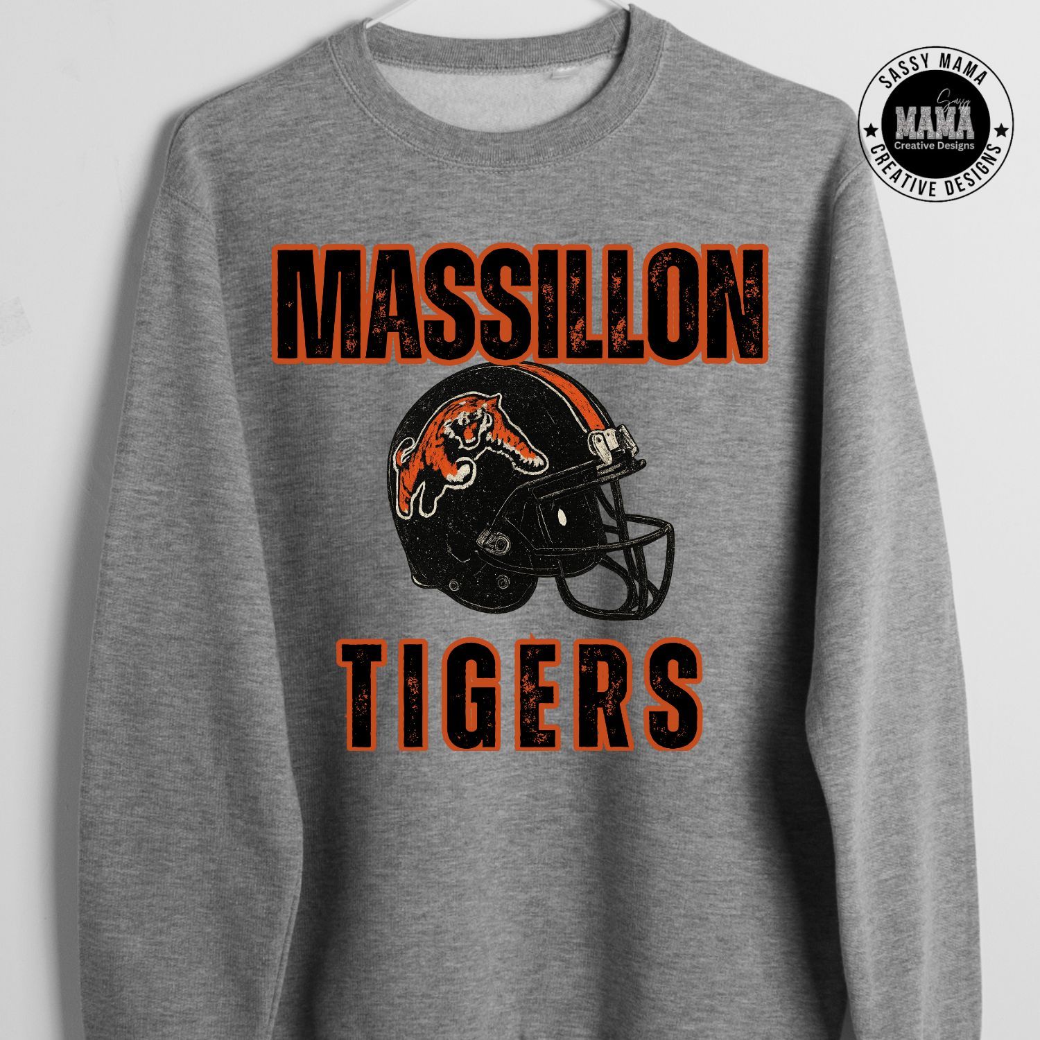 Massillon Tiger Helmet Throwback Edition