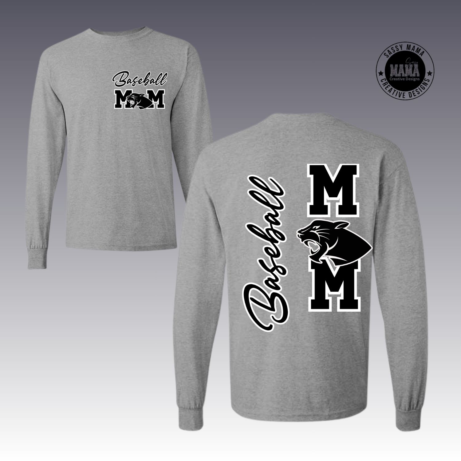 Perry Panther Baseball Mom/Dad Shirts