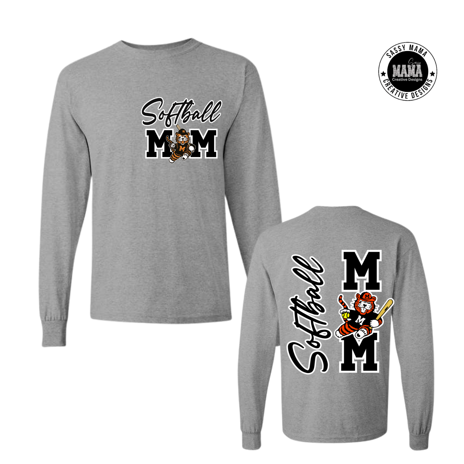 Massillon Tiger Softball Mom/Dad Shirt