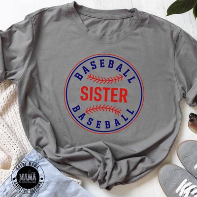 Mustang Baseball Sister Shirt