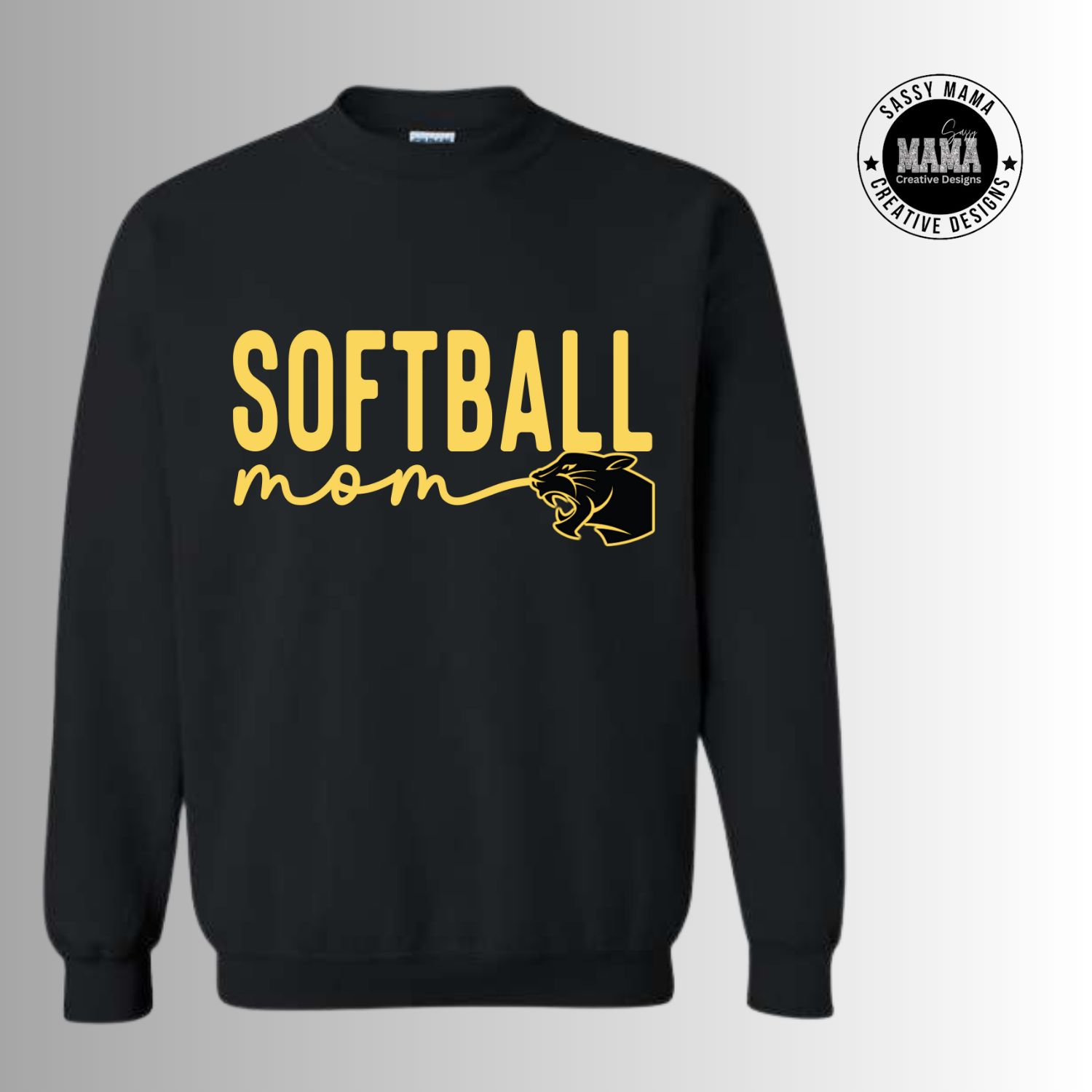 Perry Panther Softball Mom Doodle Shirt