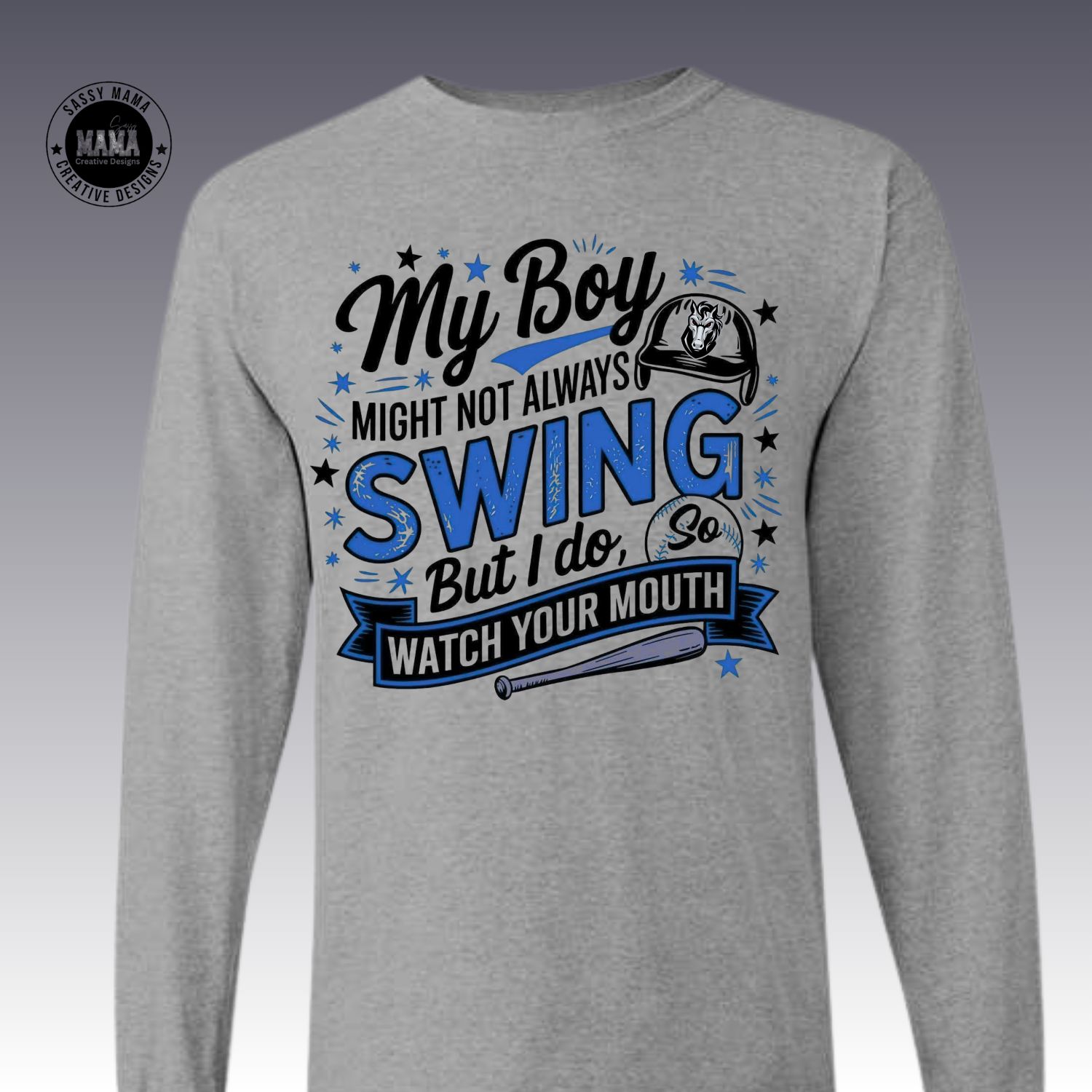 ⚾ Watch Your Mouth  Baseball Mom Edition