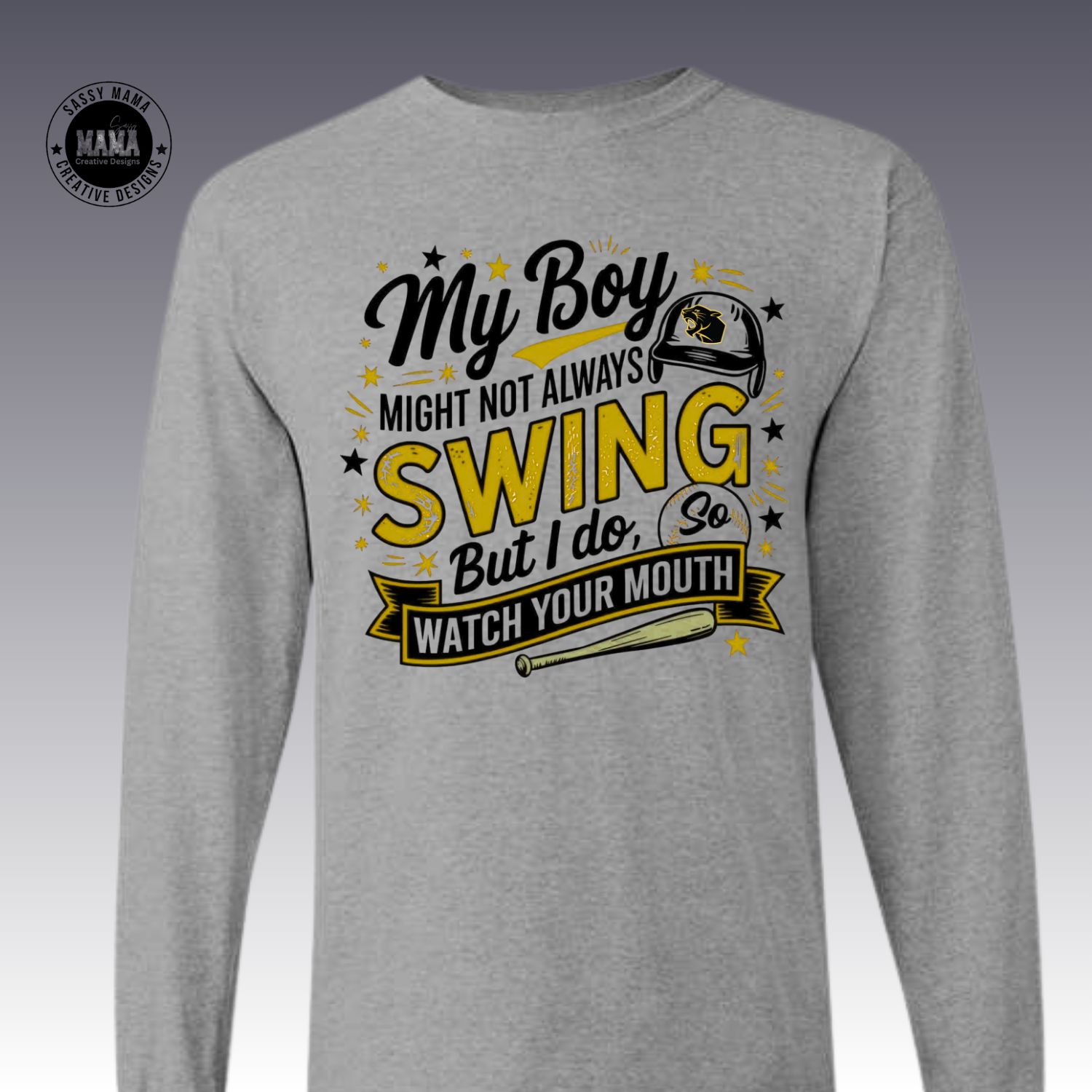 ⚾ Watch Your Mouth  Baseball Mom Edition