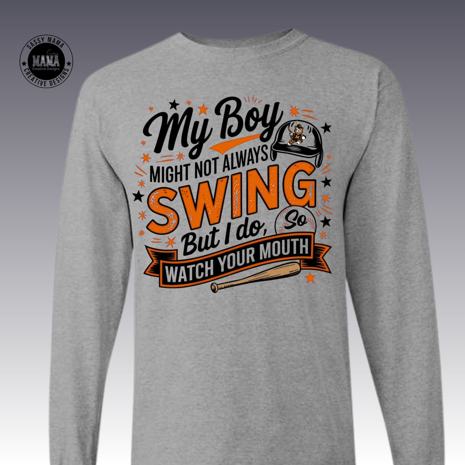 ⚾ Watch Your Mouth  Baseball Mom Edition