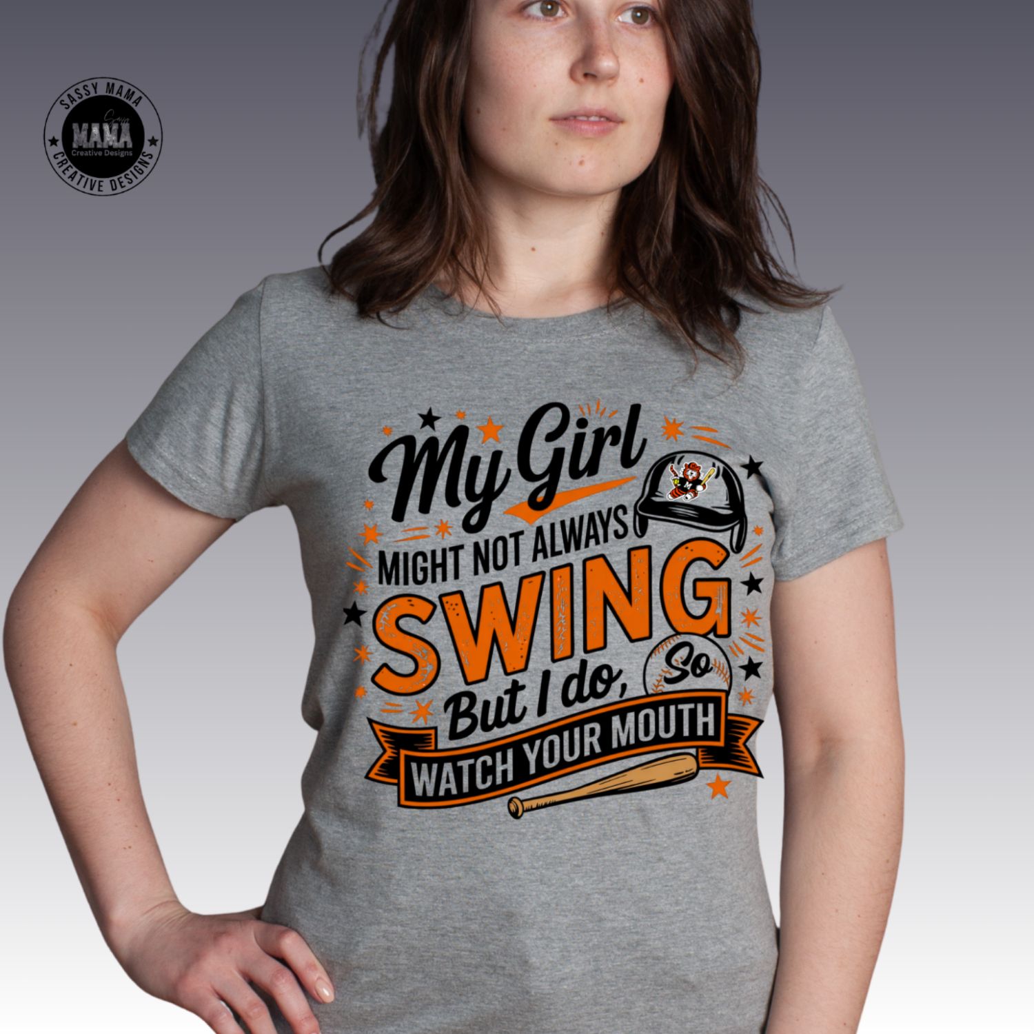 ⚾ Watch Your Mouth Softball Mom Edition