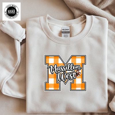 🐯 Little Tigers Plaid Pride 🏆Massillon East or Massillon West