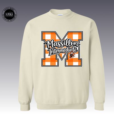 Plaid Pride Varsity M ⭐Massillon Junior High and Intermediate Edition