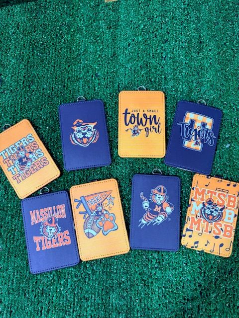 Massillon Tiger ID Badge Holders