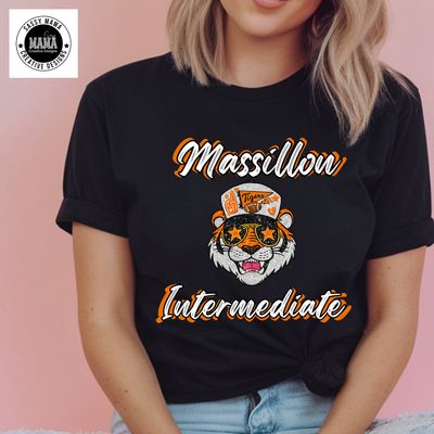 ⭐ Massillon Intermediate &amp; Junior High Faux Sparkle Pride