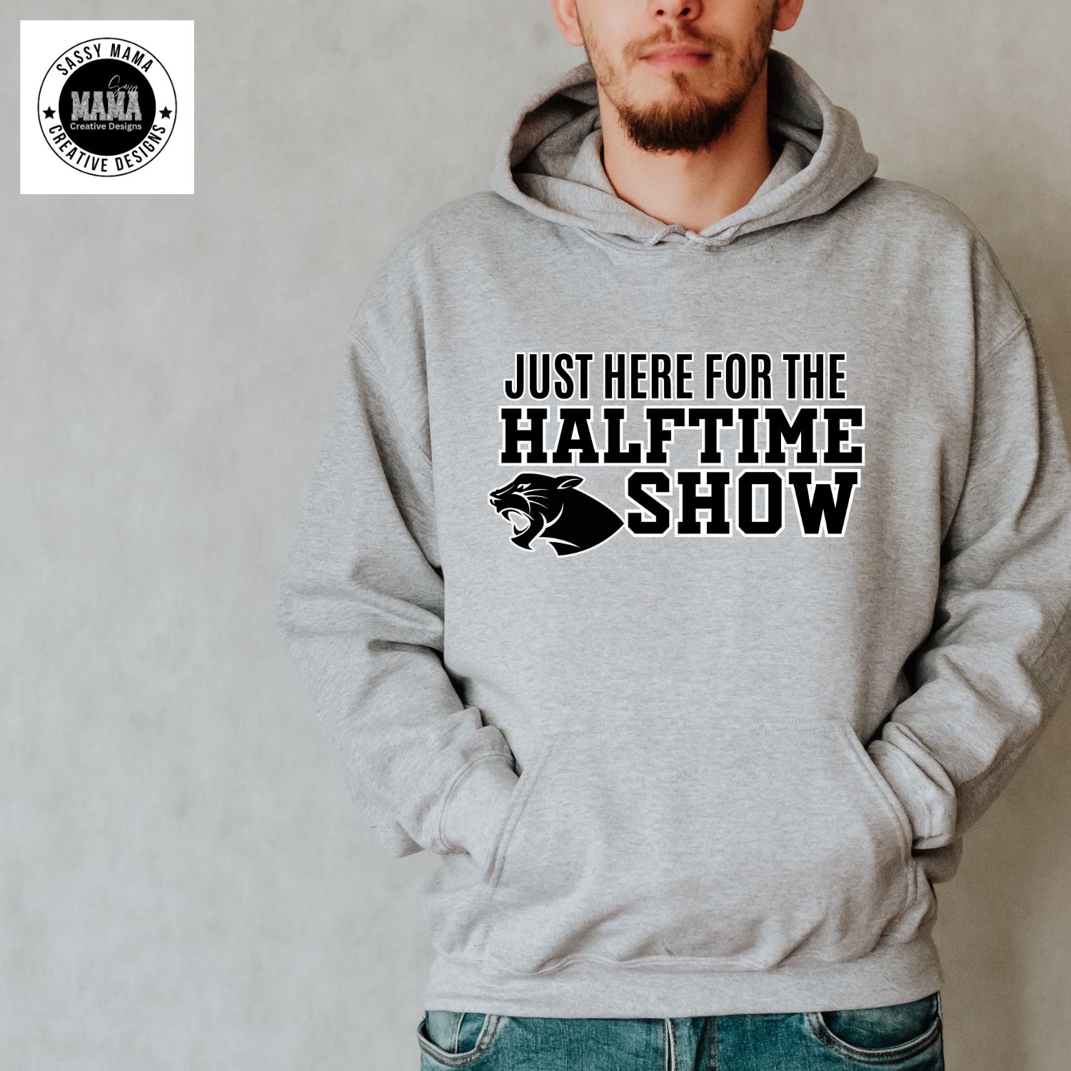 🖤 Just Here for the Halftime Show – Perry Panther Band Shirt