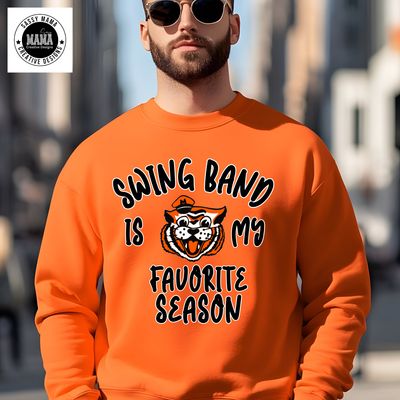Swing Band Is My Favorite Season – Massillon Tiger Swing Band Shirt