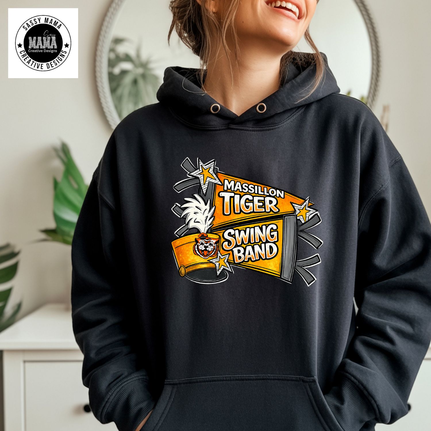 Built on Swing – Massillon Tiger Swing Band Shirt