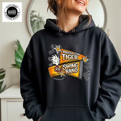 Built on Swing – Massillon Tiger Swing Band Shirt