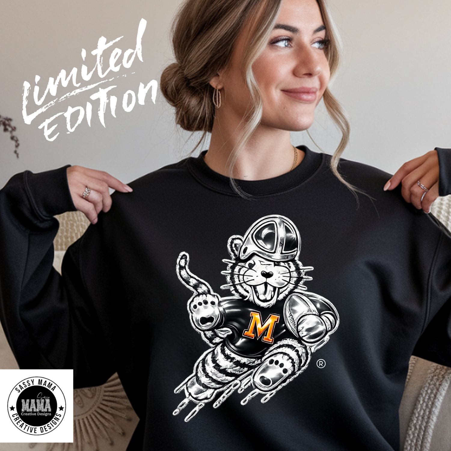 Massillon Tiger Obie Chrome Icon – Limited Edition