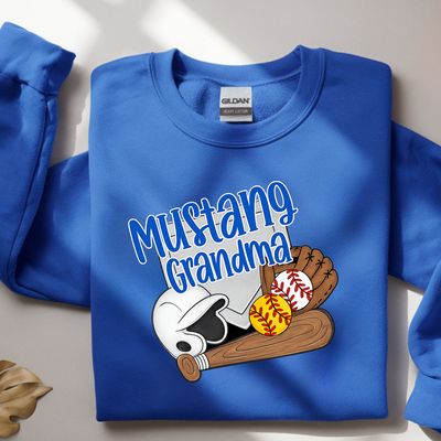 Proud Mustang Grandma of Both Shirt