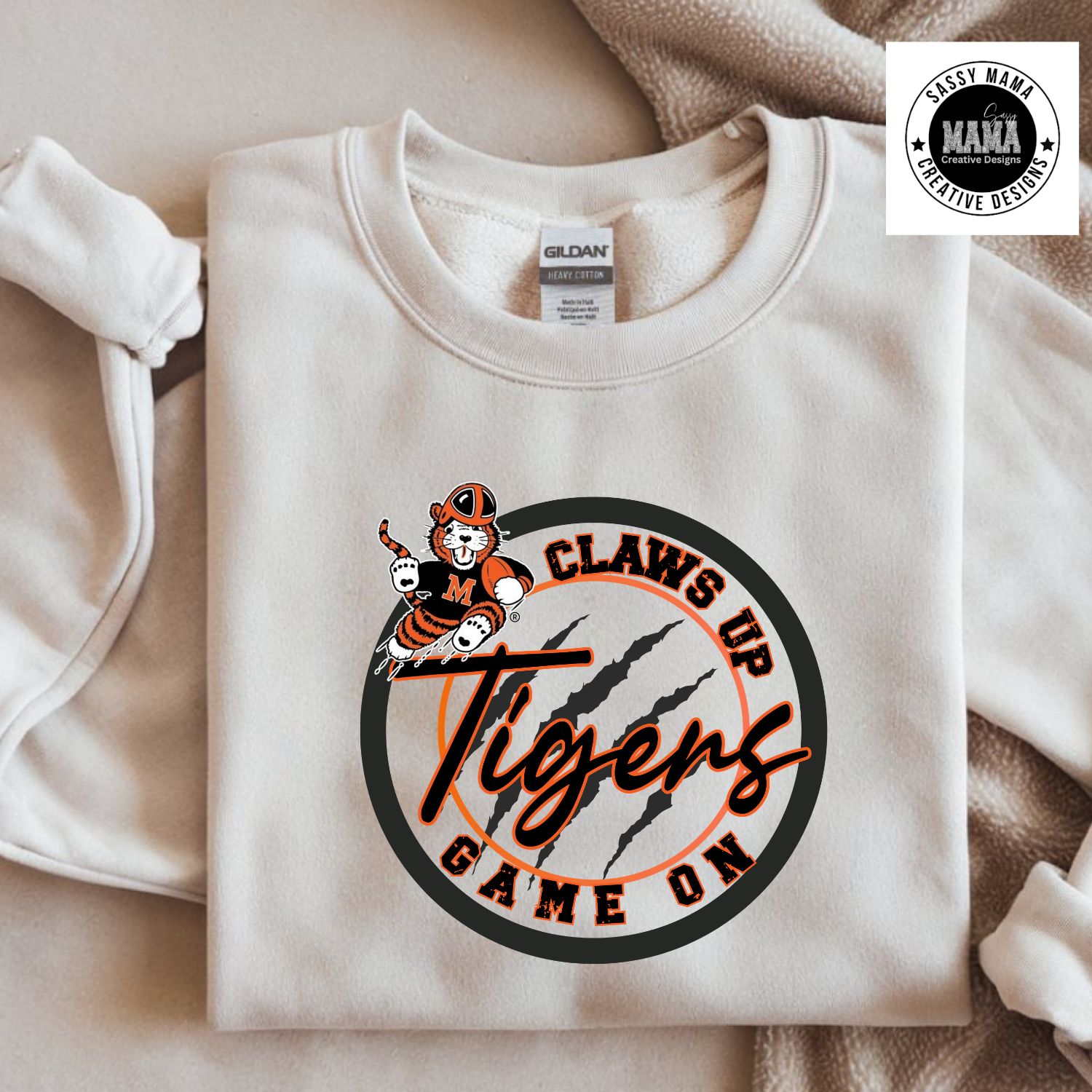 Massillon Tiger Claws Up Game On Shirt