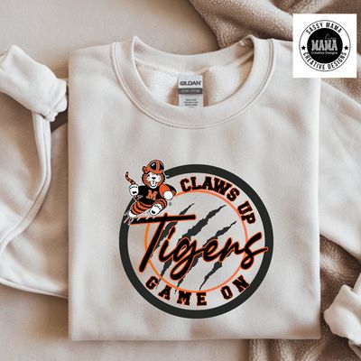Massillon Tiger Claws Up Game On Shirt