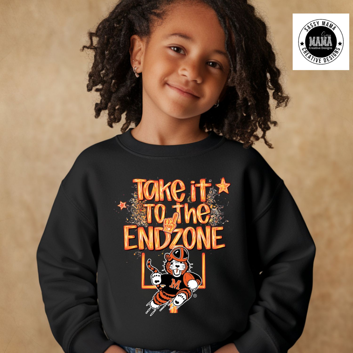 Take It To The Endzone – Massillon Tiger Shirt
