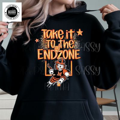 Take It To The Endzone – Massillon Tiger Shirt