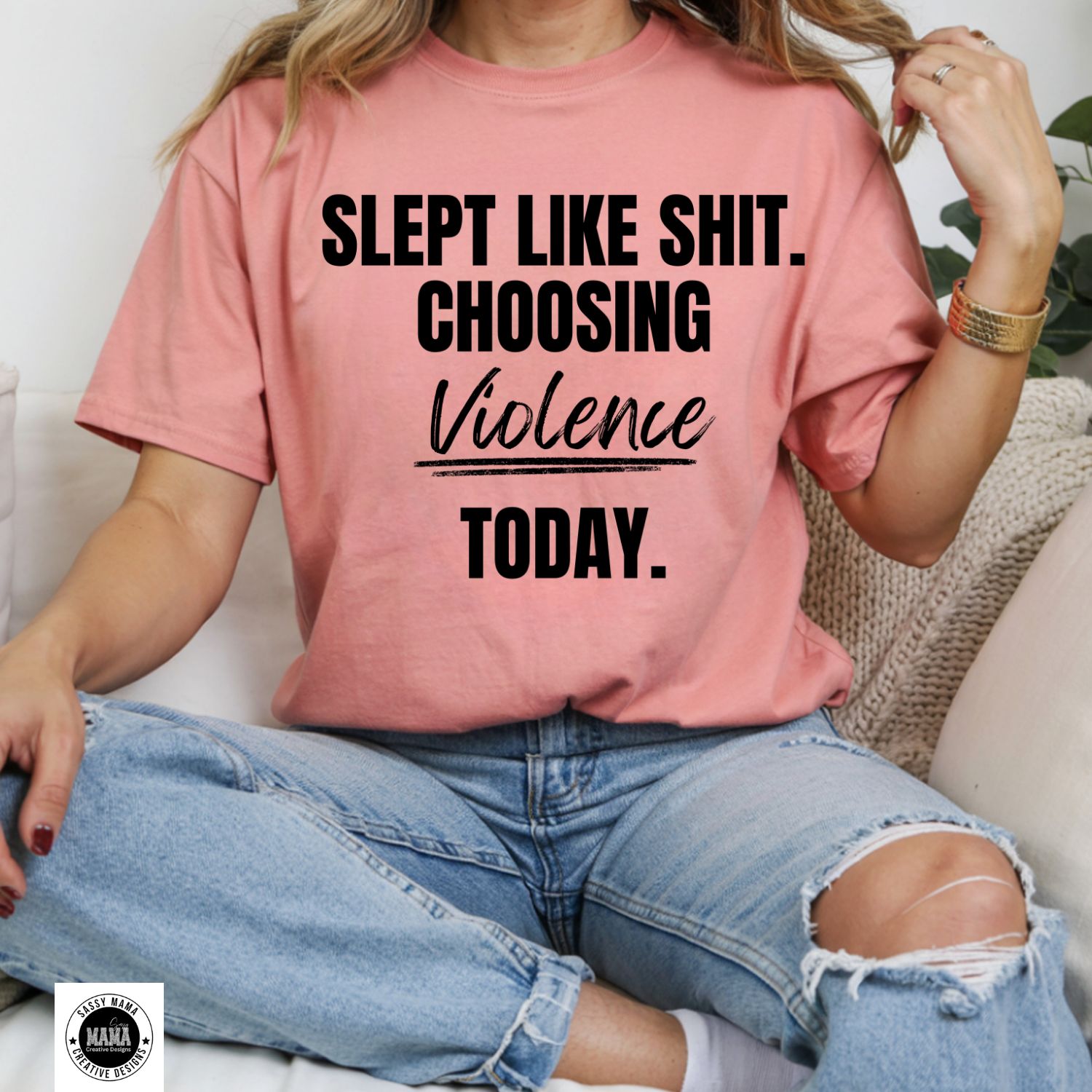 Zero Sleep, Zero Patience Tee