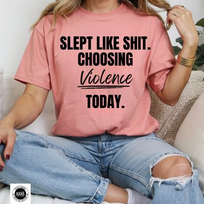 Zero Sleep, Zero Patience Tee