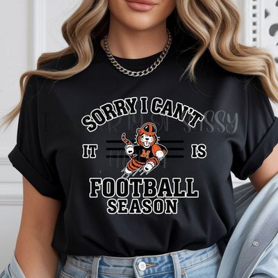 🐅 Sorry I Can’t, It’s Tiger Season Shirt