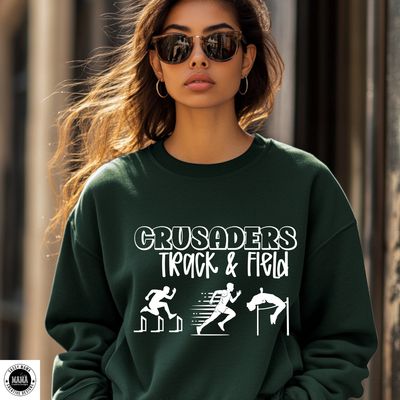 Crusader Fast Lane – Canton Central Catholic Track &amp; Field Shirt