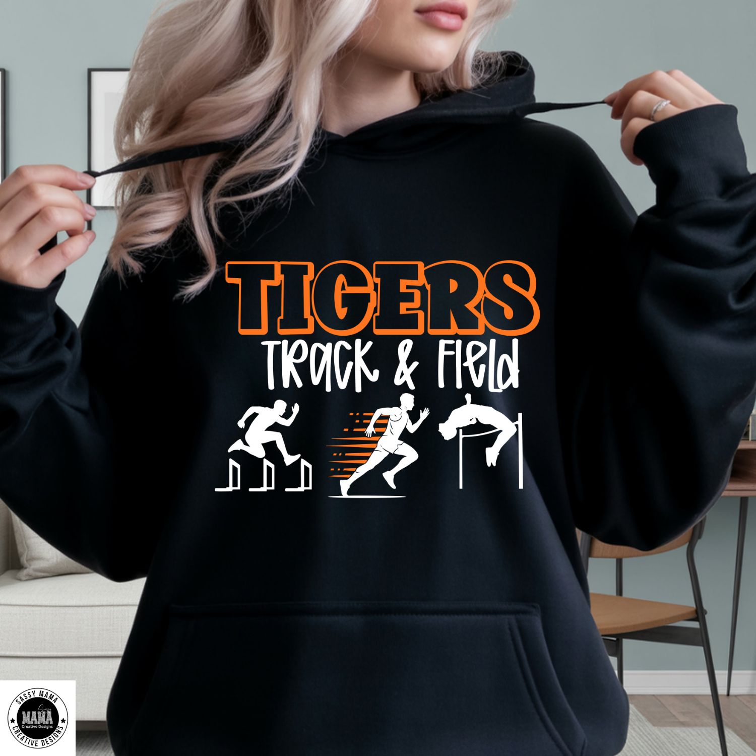 Tiger Fast Lane – Massillon Tigers Track &amp; Field Shirt