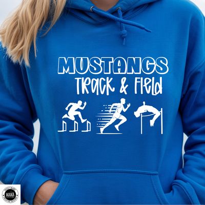 Mustang Fast Lane – Tuslaw Mustangs Track &amp; Field Shirt